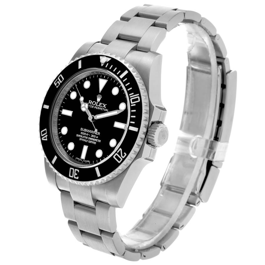 Orologio replica da uomo: Rolex Submariner, senza data, lunetta in ceramica, acciaio, 114060 — lussuoso – Foto 4