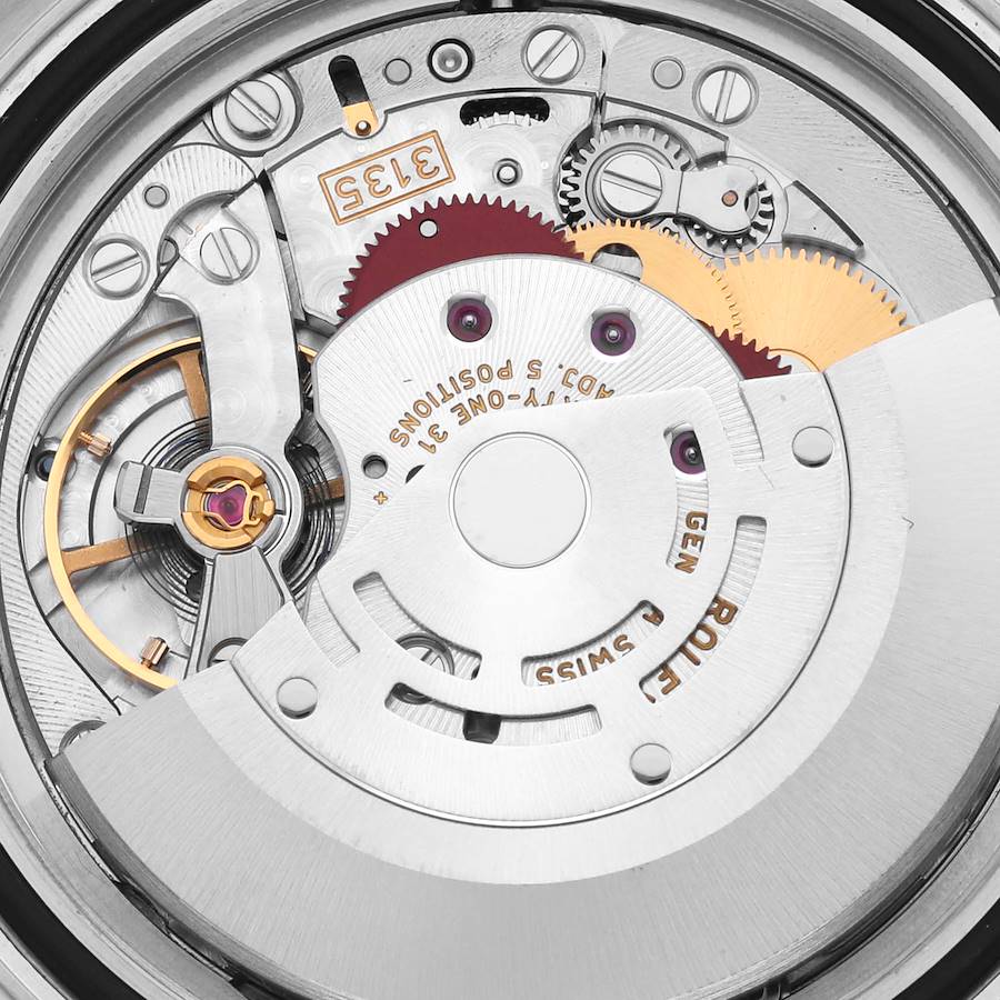 Orologio replica da uomo: Rolex Yachtmaster, acciaio, lunetta in platino, quadrante blu, 116622 — ultralussuoso – Foto 6