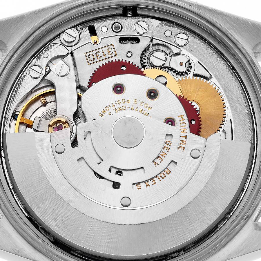 Orologio replica da uomo: Rolex Air King, quadrante bianco, lunetta liscia, acciaio, 14000 — perfetto – Foto 7