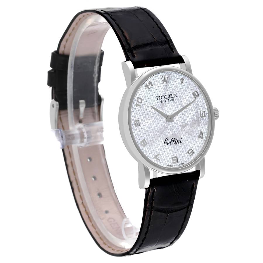 Orologio replica da uomo: Rolex Cellini Classic, oro bianco, quadrante in madreperla, 5115 — premium – Foto 3
