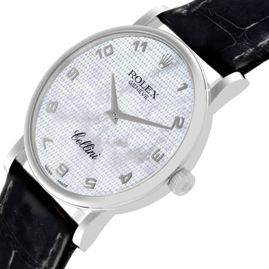 Orologio replica da uomo: Rolex Cellini Classic, oro bianco, quadrante in madreperla, 5115 — premium – Foto 5