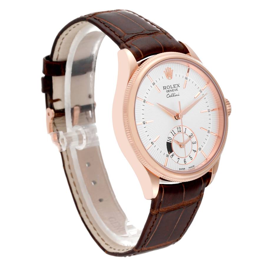 Orologio replica da uomo: Rolex Cellini, doppio fuso orario, Everose, oro rosa, automatico, 50525 — che cattura lo sguardo – Foto 3