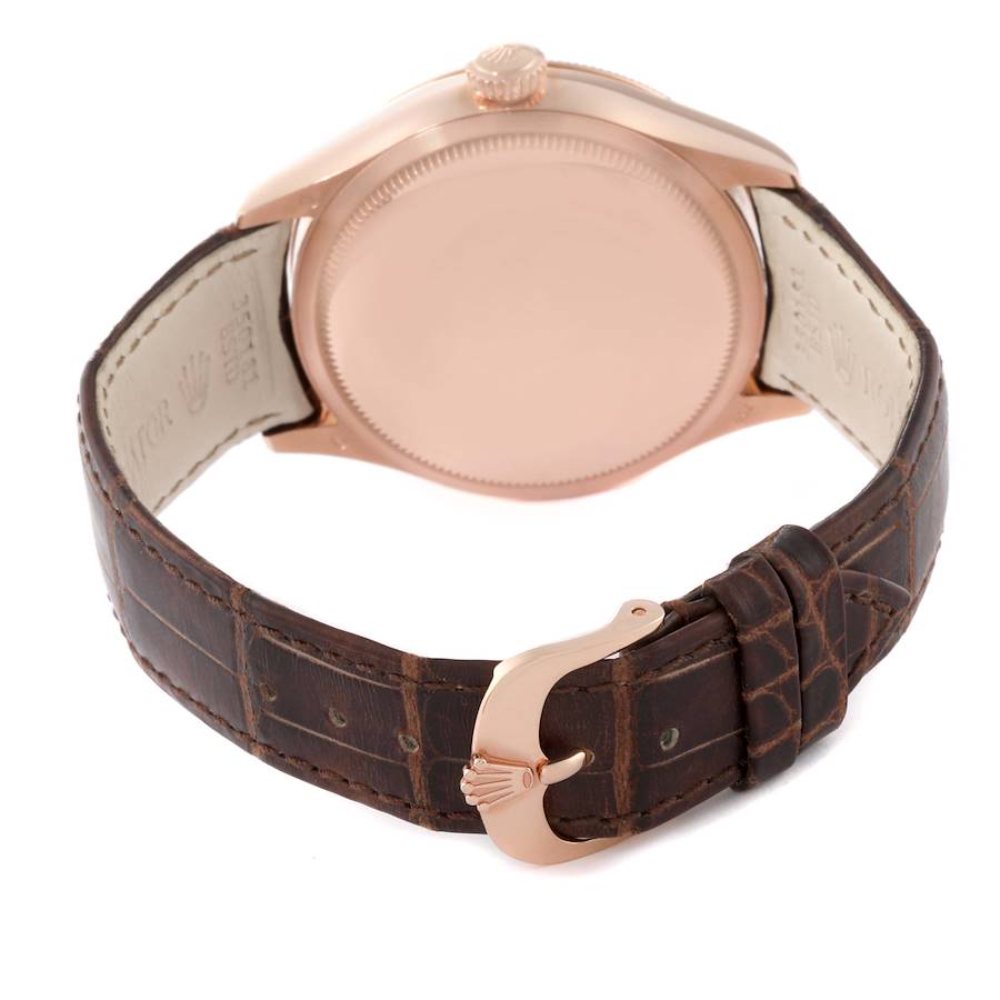 Orologio replica da uomo: Rolex Cellini, doppio fuso orario, Everose, oro rosa, automatico, 50525 — che cattura lo sguardo – Foto 8