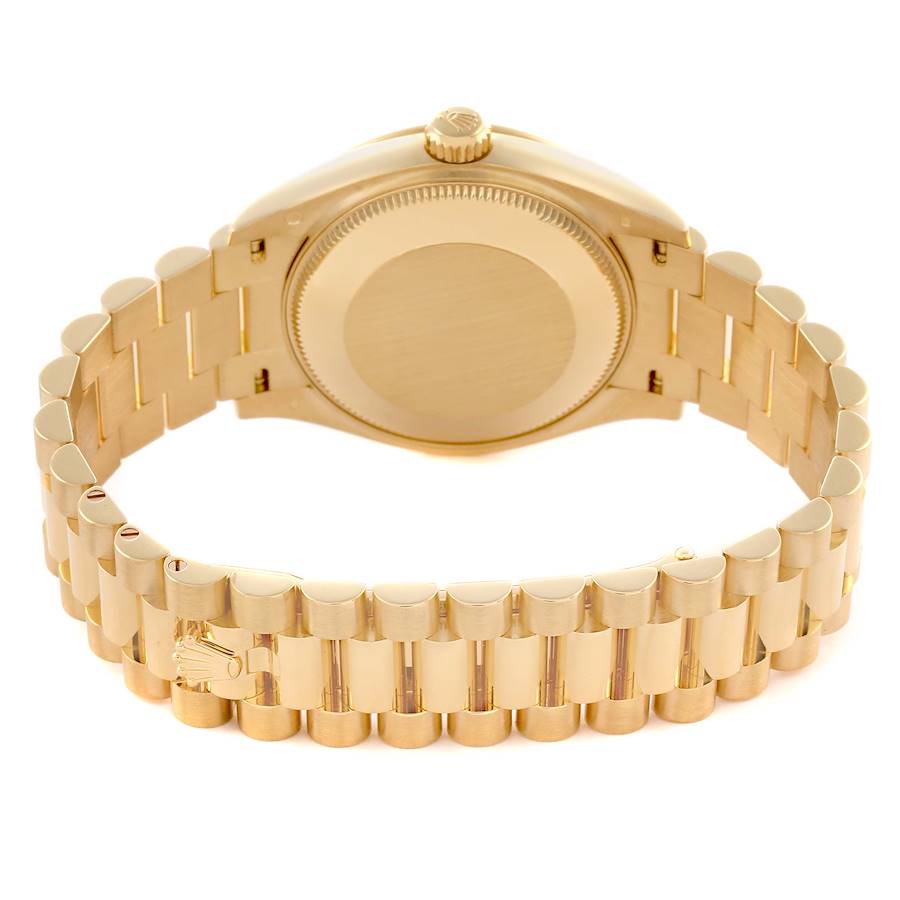Orologio replica: Rolex President Datejust 31, misura intermedia, oro giallo, diamanti, 278278 — eccezionale – Foto 7