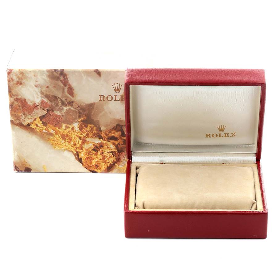Orologio replica da donna: Rolex President Datejust, oro giallo, finitura a corteccia, diamanti, 69288 — seducente – Foto 8
