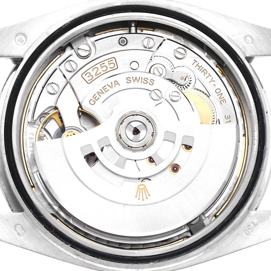 Orologio replica da uomo: Rolex President Day-Date 40, quadrante verde, oro bianco, 228239 — discreto – Foto 6