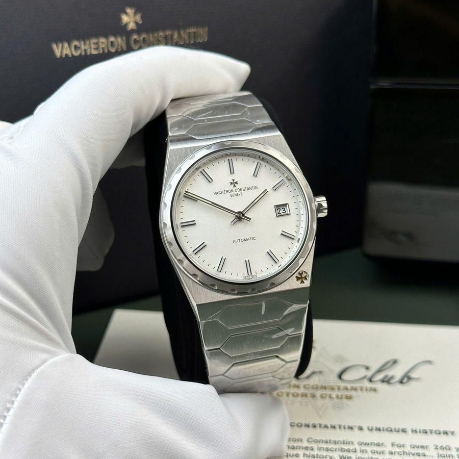 Orologio replica: Vacheron Constantin Historiques 222, quadrante bianco, 37 mm — raffinato – Foto 3