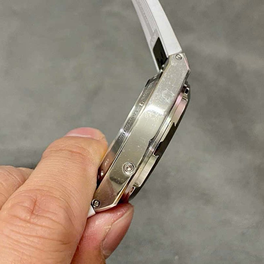 Orologio replica: Vacheron Constantin Overseas 4300V, calendario perpetuo, con, quadrante argentato, 41,5 mm — di lusso – Foto 4