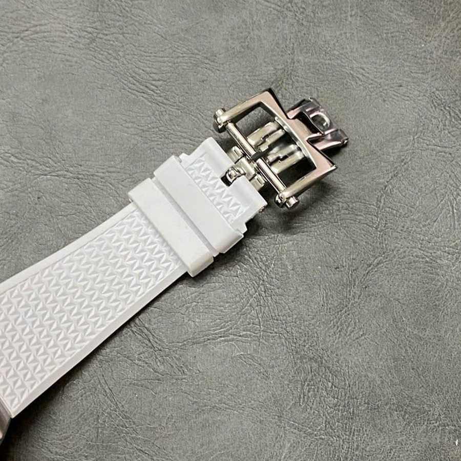 Orologio replica: Vacheron Constantin Overseas 4300V, calendario perpetuo, con, quadrante argentato, 41,5 mm — di lusso – Foto 7